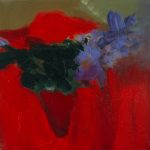 1997, Ramilles d'iris, oil on canvas, 12x12 inches