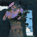 2023, With Seaview, oil on panel, 8x8 inches