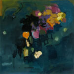 2025, Fleurs Rhumba, oil on canvas, 36x36 inches